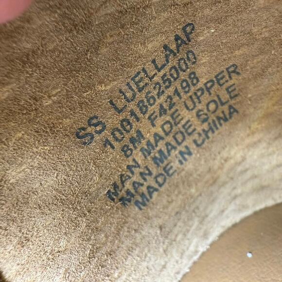 Sun + Stone | Luellaa Buckle Ankle Strap Ballet Flats | Black | Size 8 - Picture 10 of 13